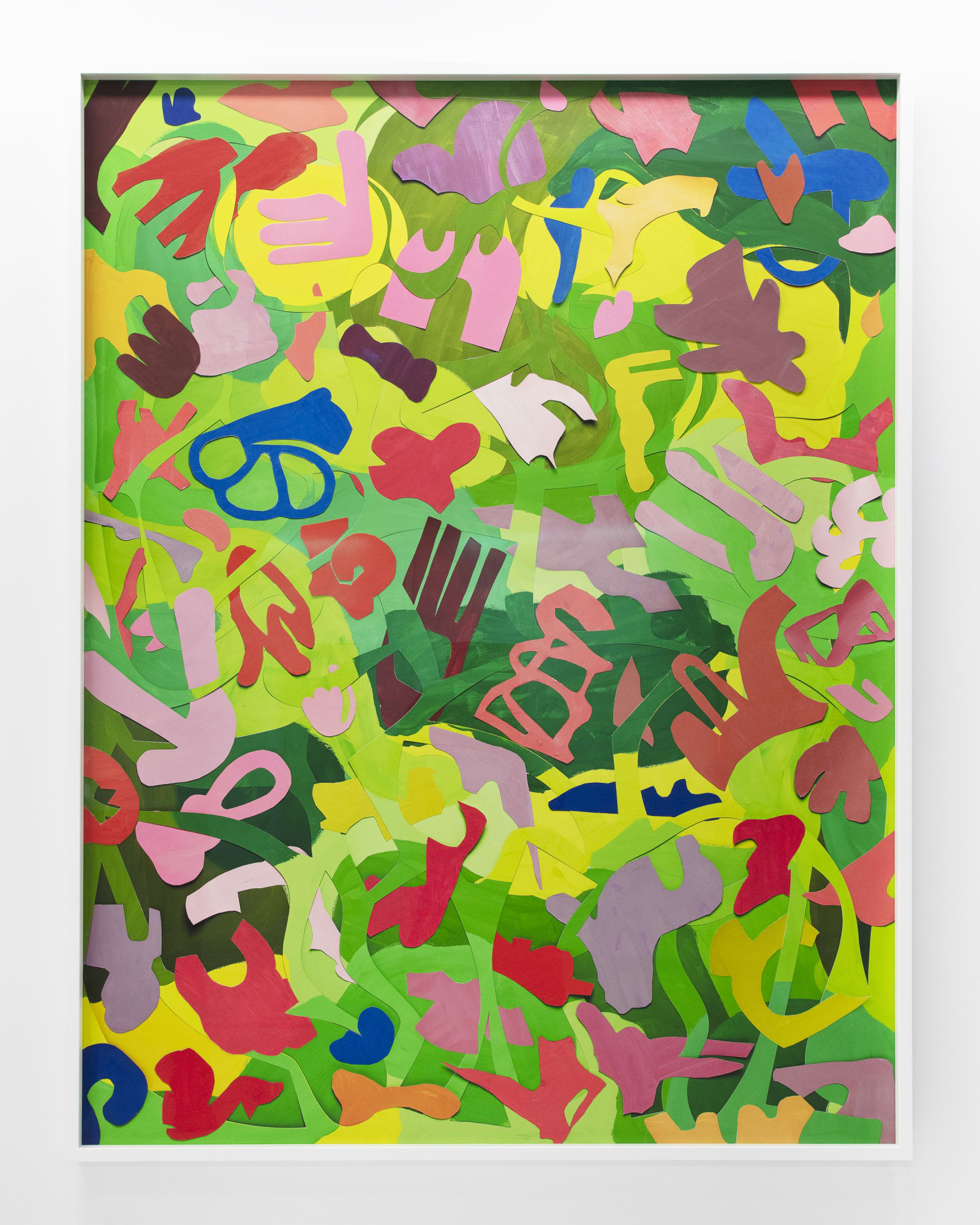 Vik Muniz, Microbe (Handmade), 2019