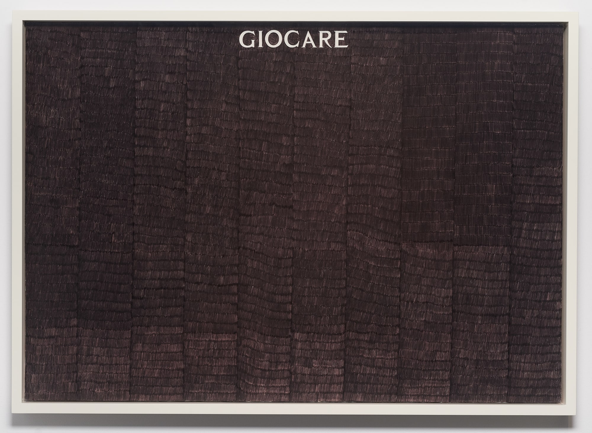 Alighiero Boetti, Giocare, 1978