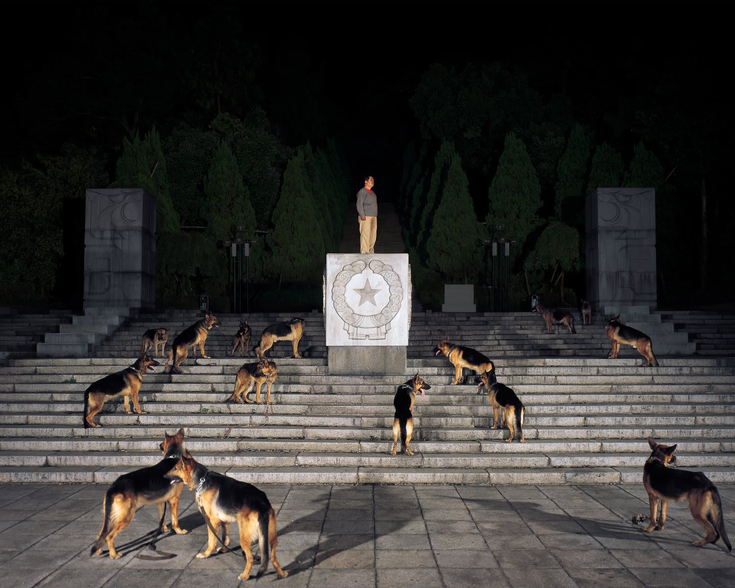 Chen Wei, Marble and Blood, 2007