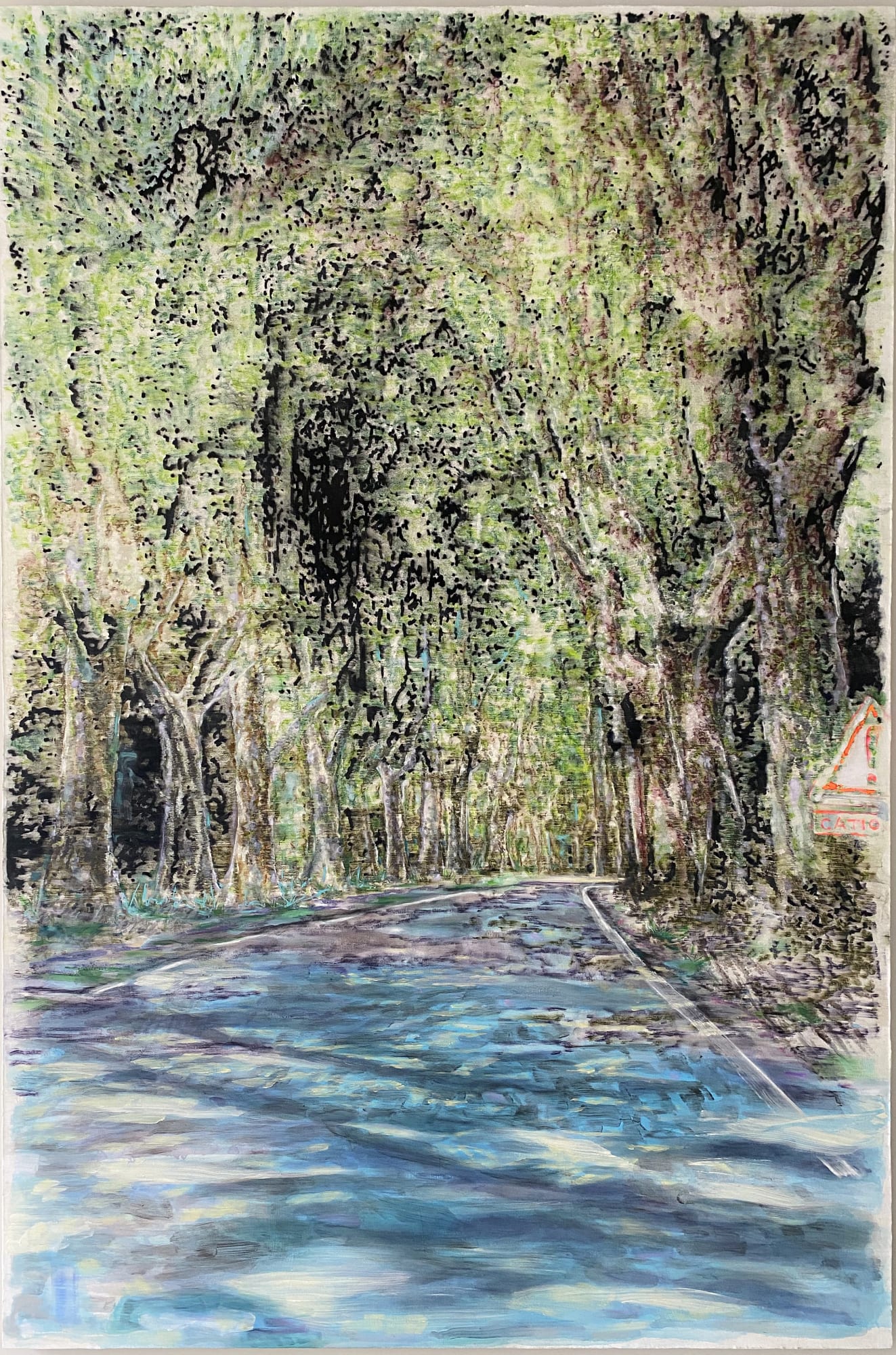 Ena Swansea, road, 2021