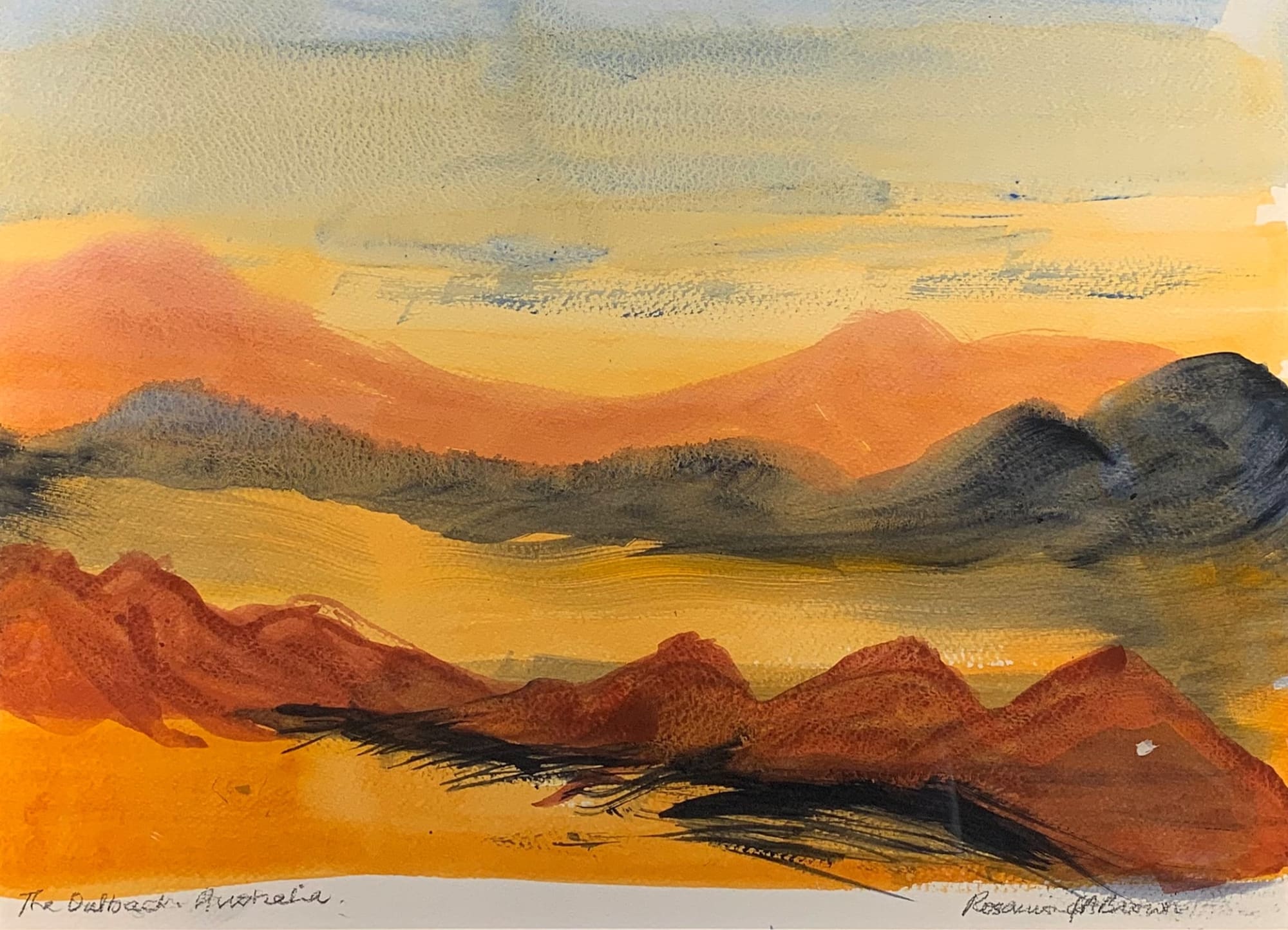 Rosamond Brown, The Outback Australia, 2019