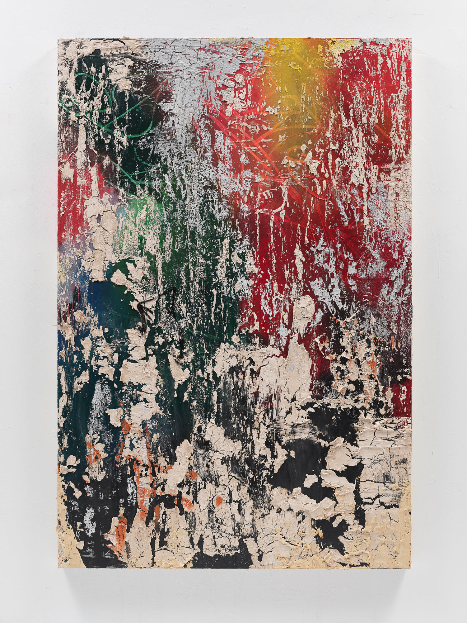 José Parlá, Nature's Subconscious Projections, 2018