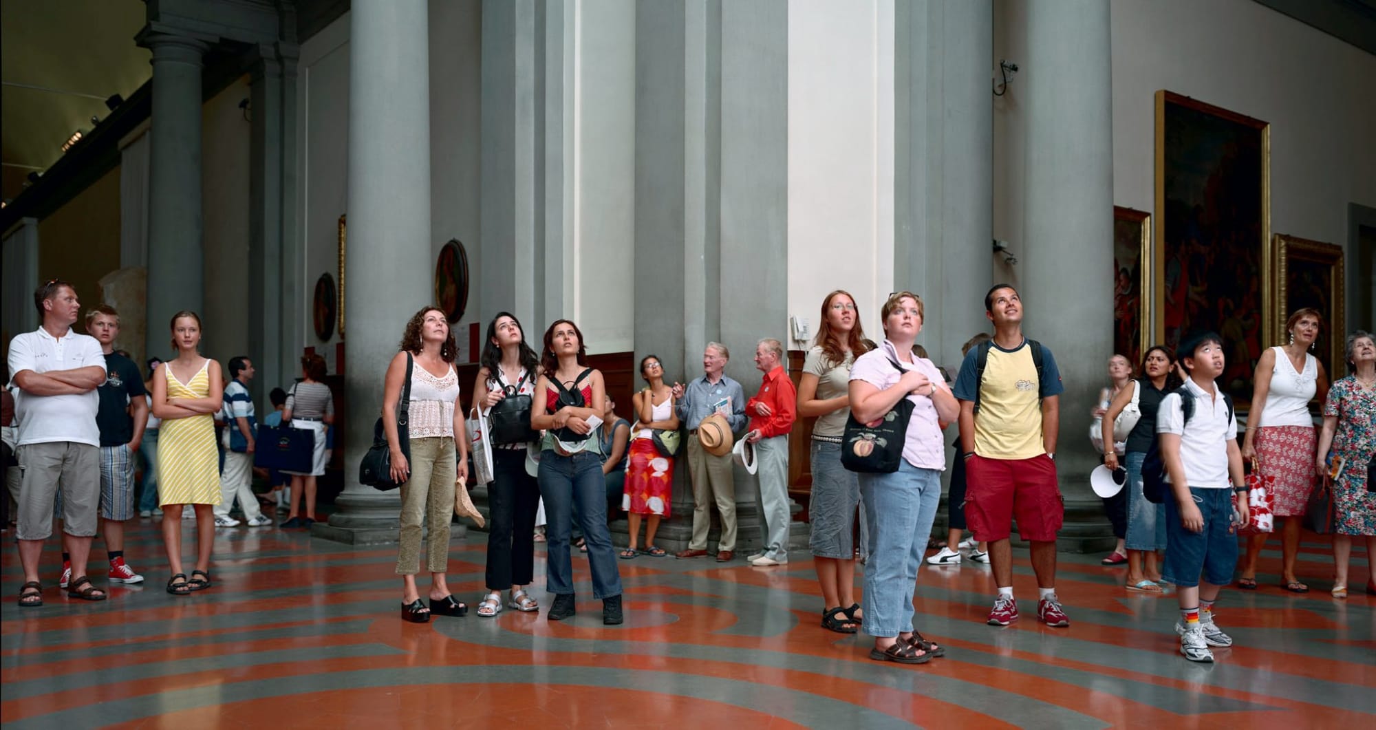 Thomas Struth, Audience 4, Florence, 2004
