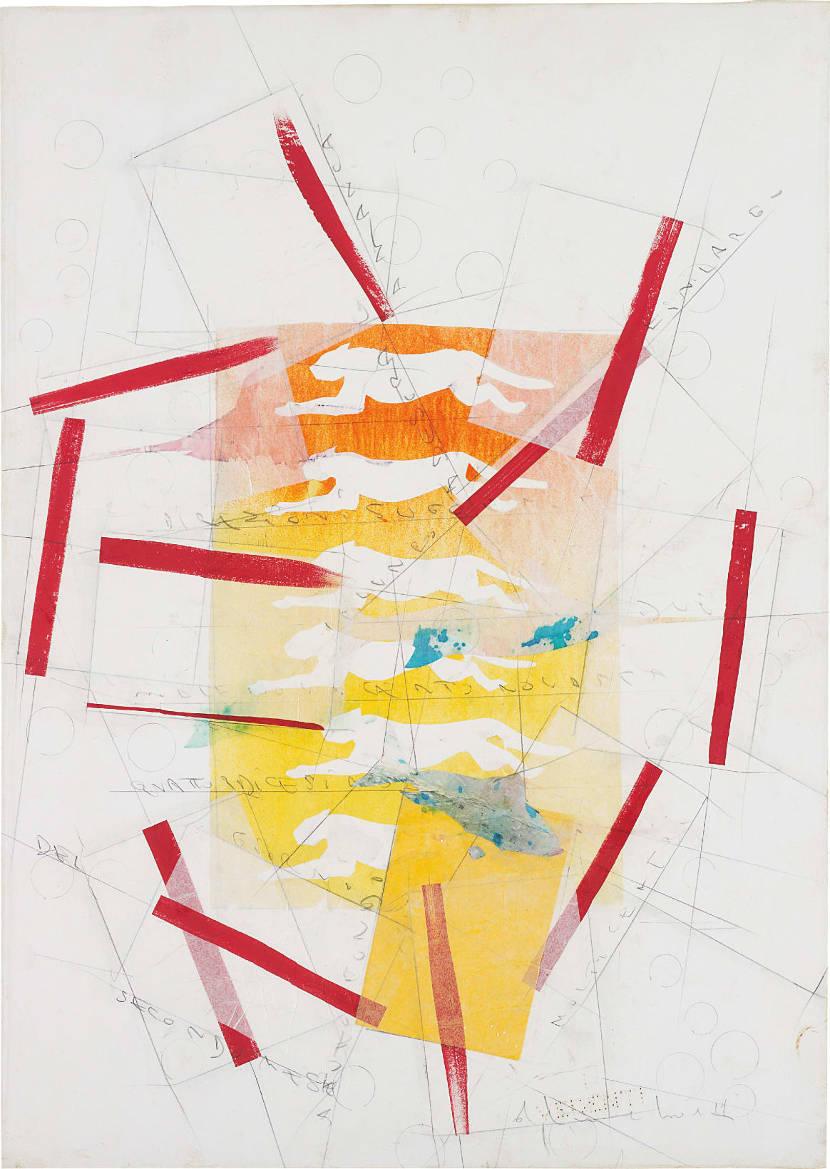 Alighiero Boetti, Senza Titolo (Pantere), 1990