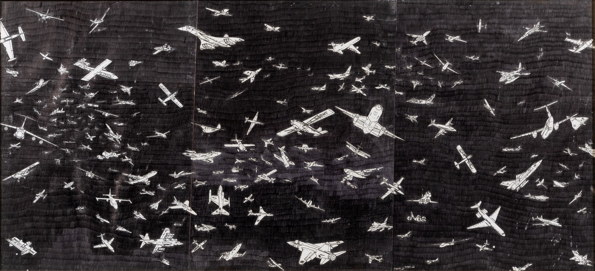 Alighiero Boetti, Aerei, 1978-79