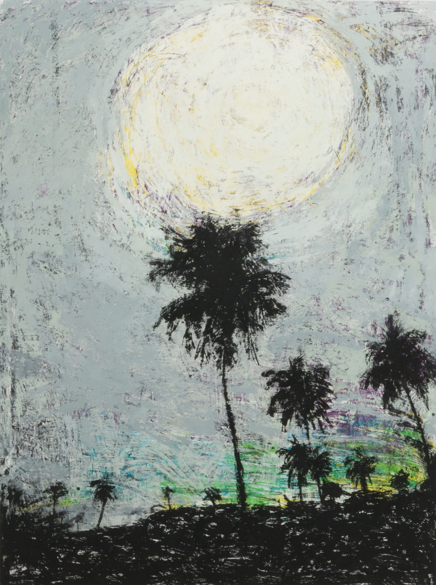 Enoc Perez, Untitled (Serious Moonlight), 2021