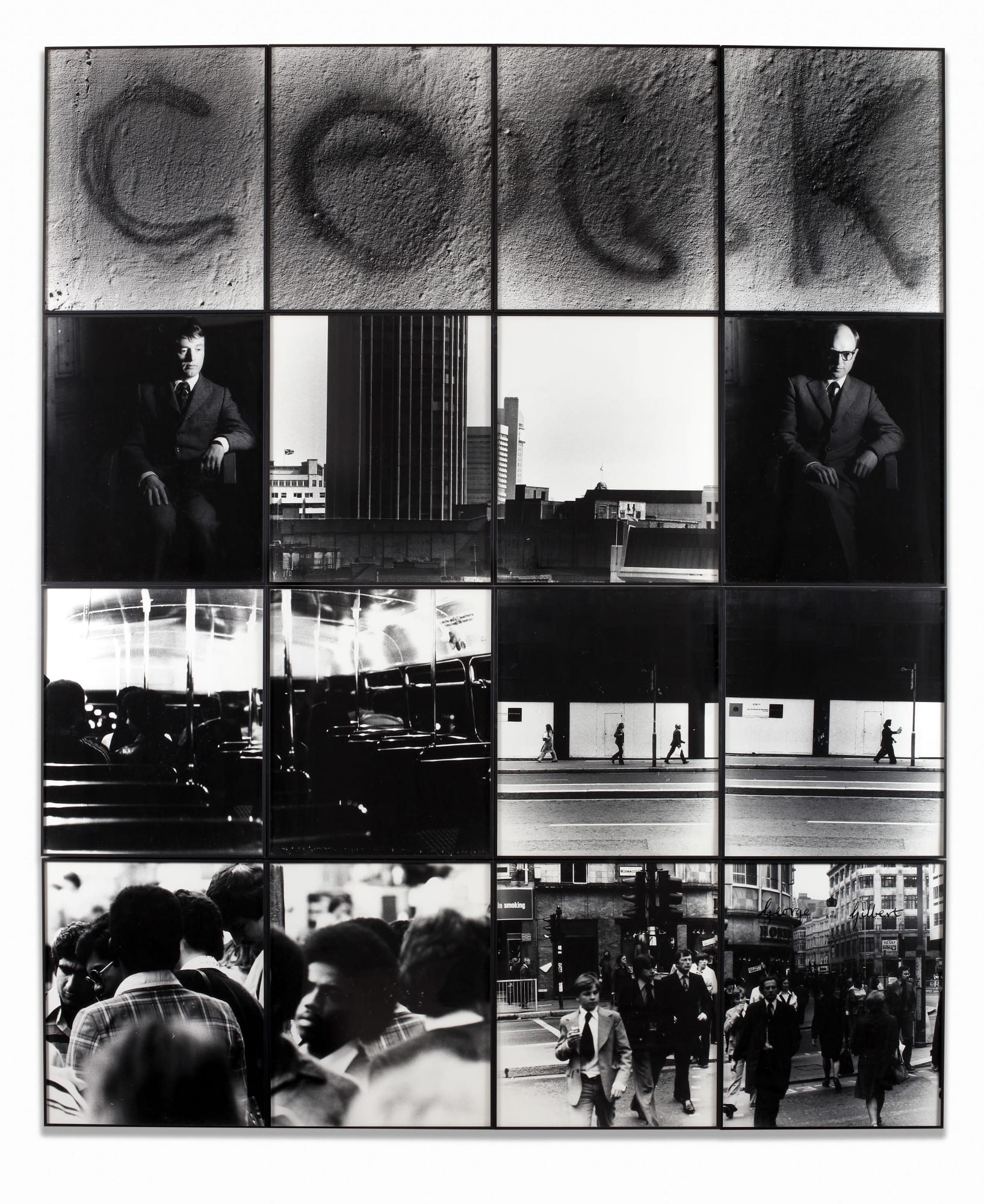 Gilbert & George, Cock, 1977