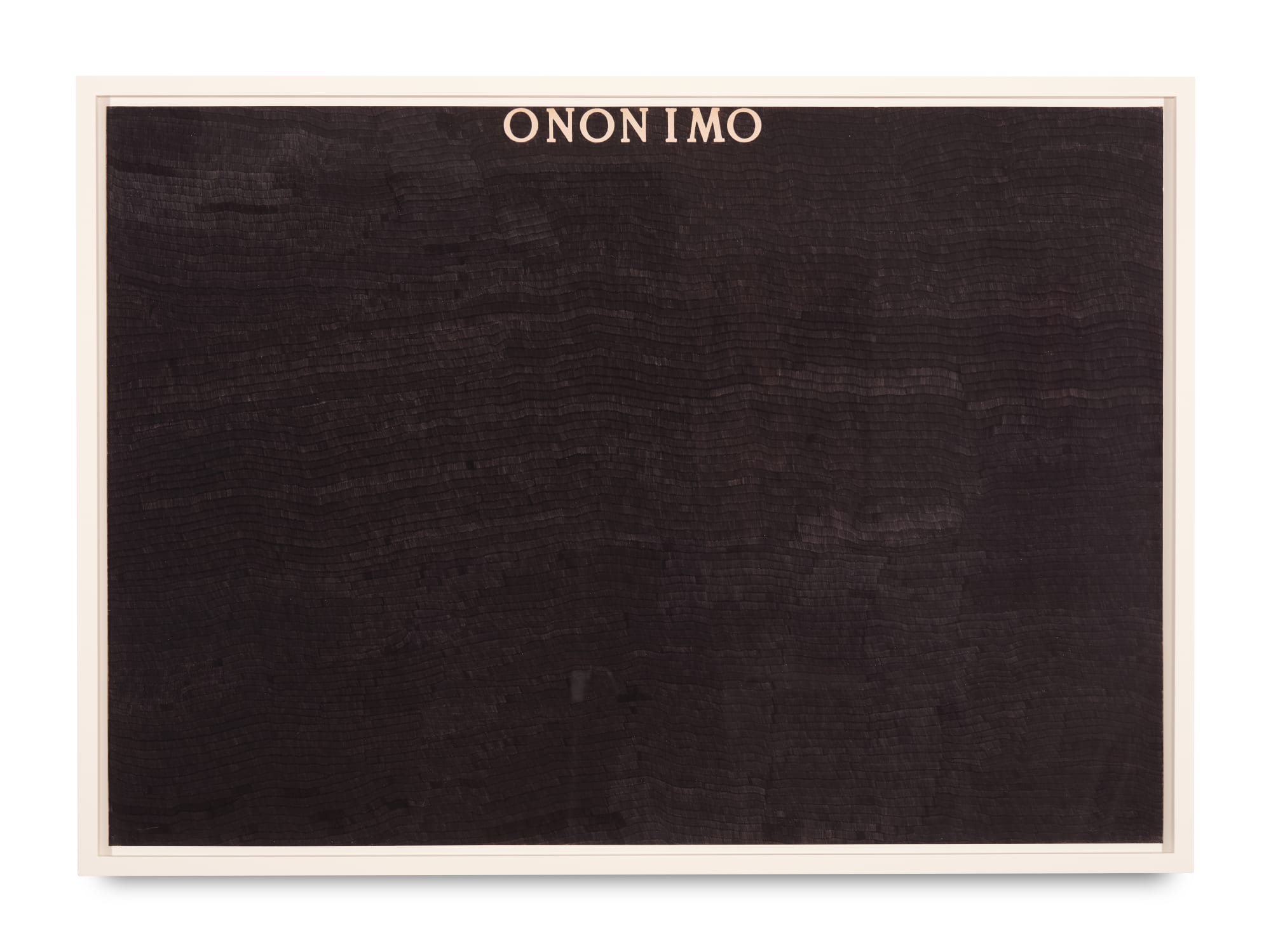 Alighiero Boetti, Ononimo, 1975