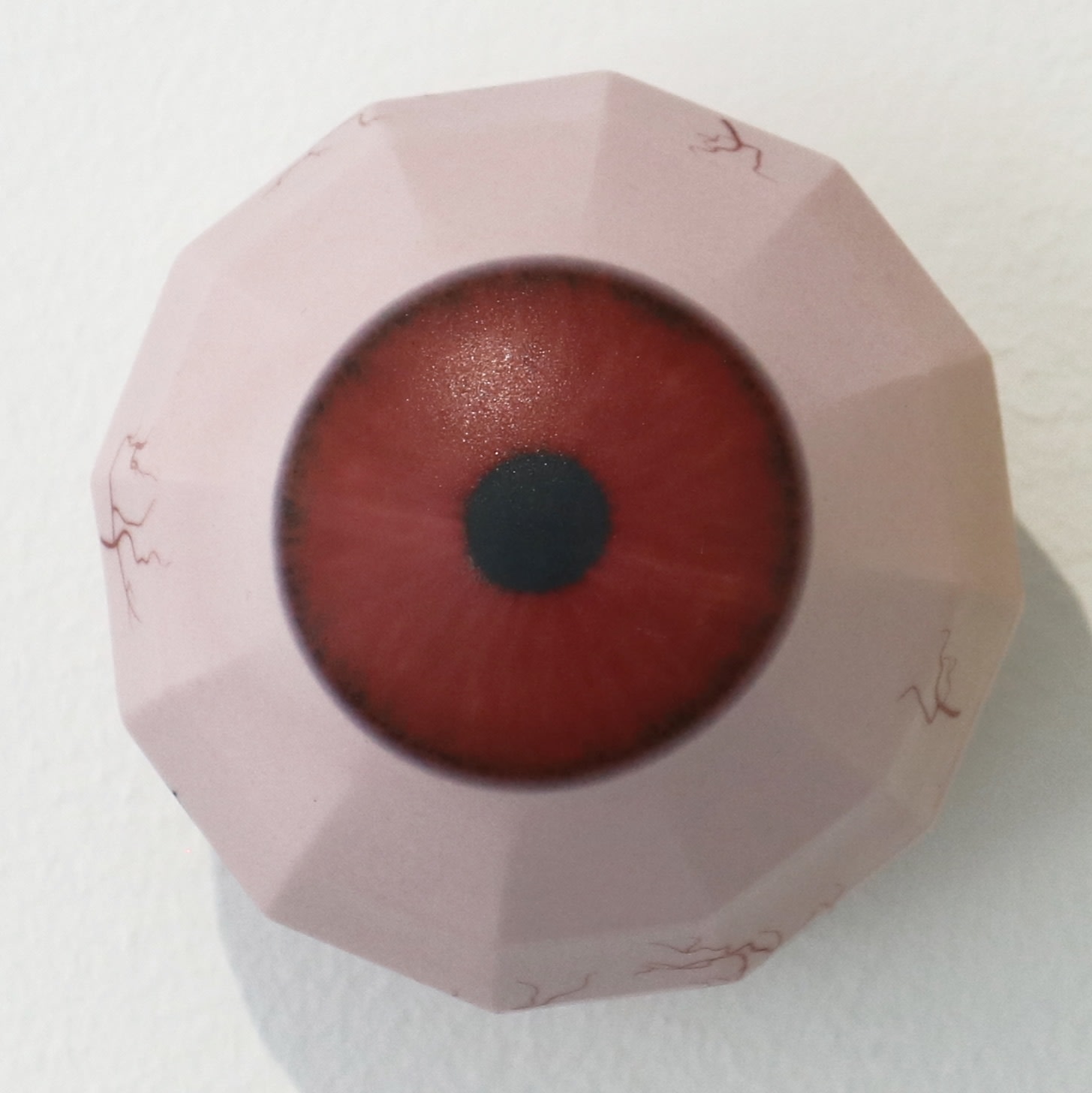 John Rainey, Eyeballed (Pink), 2019