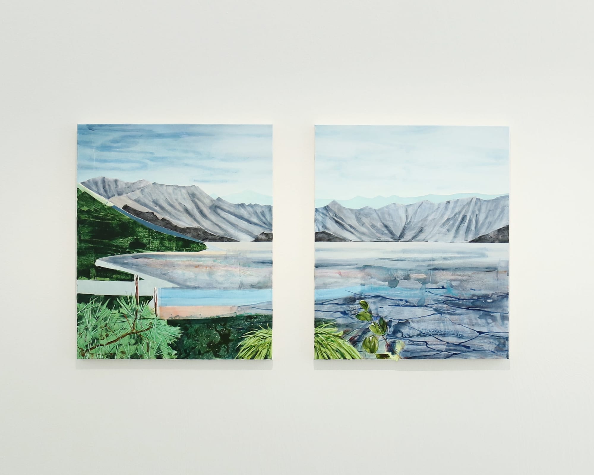 Elizabeth Thun, View of Mountains, 2022