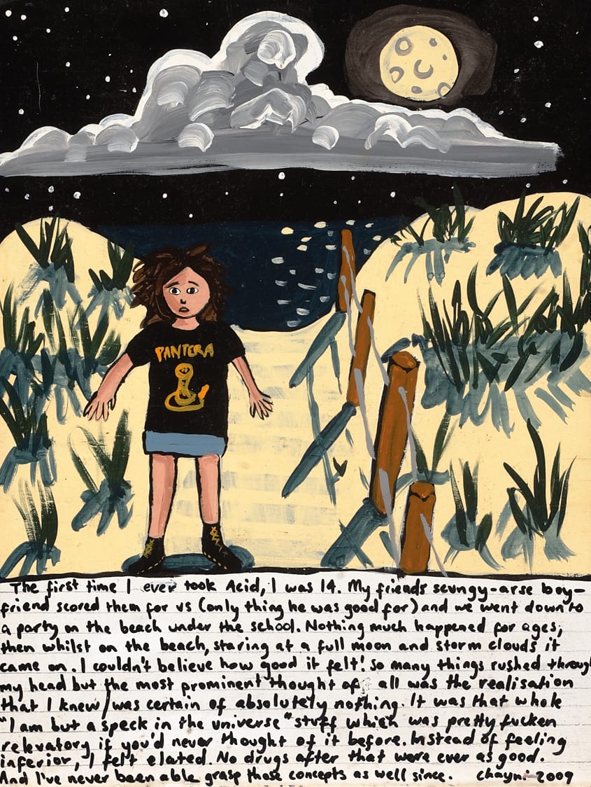 Chayni Henry, Acid on Mindil, 2009