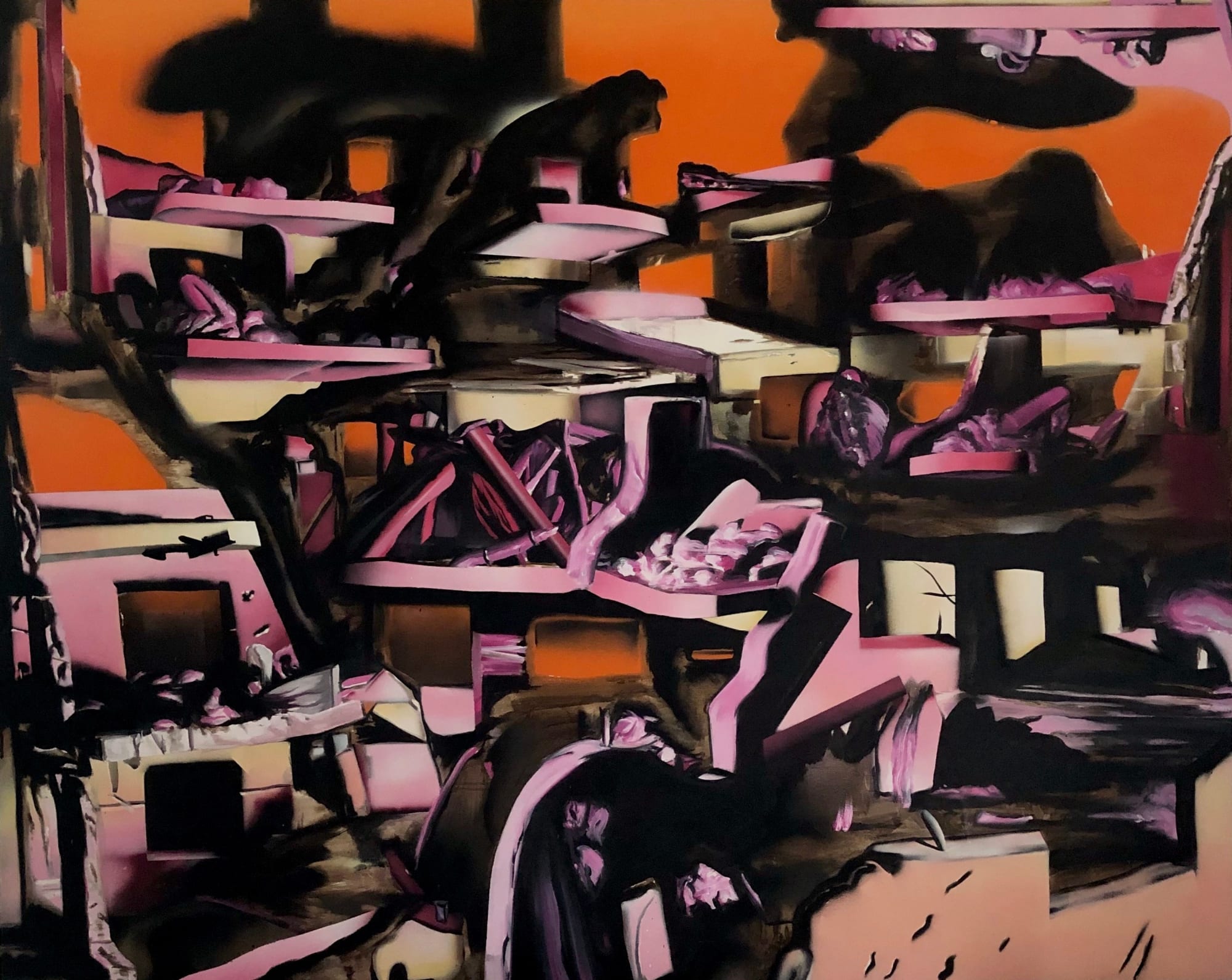 Matt Coyle, Inner City Landscape #2, 2023