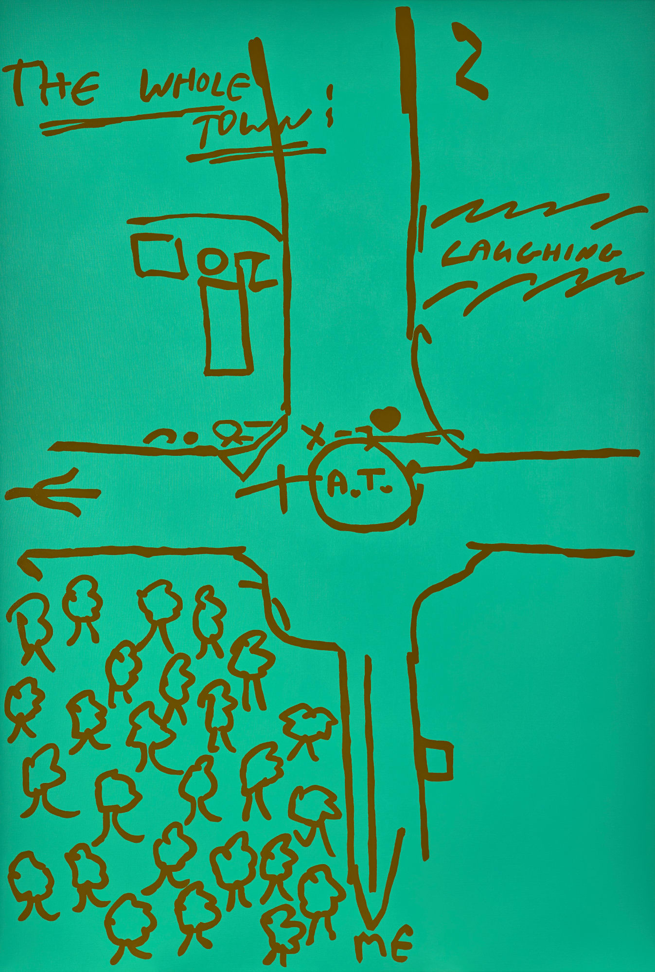 Des Hughes, The Whole Town, 2022