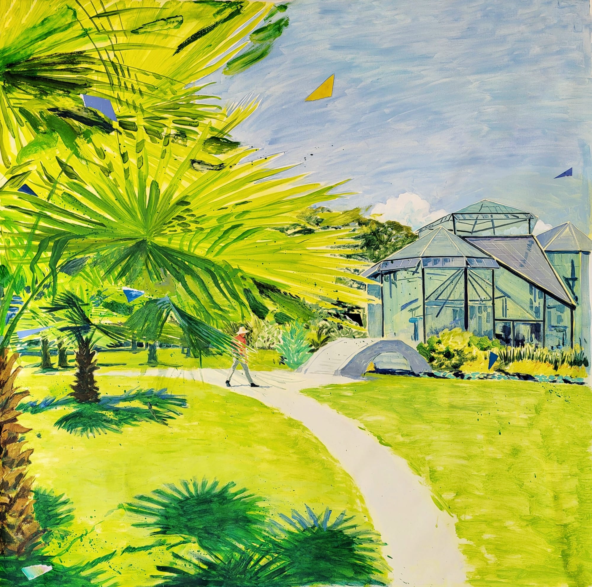 林文捷 Lin Wenjie, 玻璃房子 Glass House, 2024