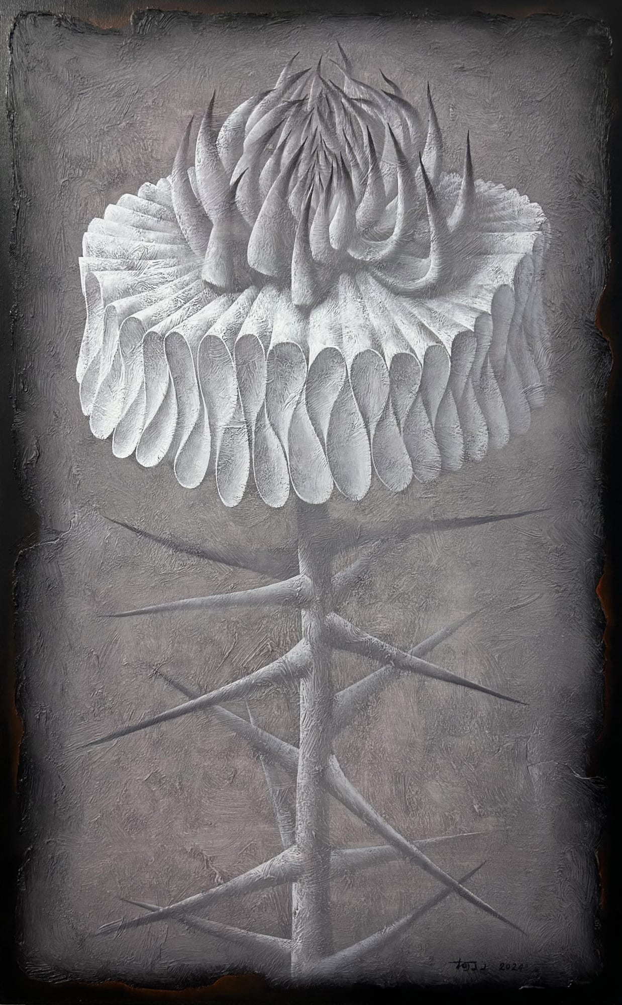 柯家俊 Ke Jiajun, 花的肖像 Flower Portrait, 2024