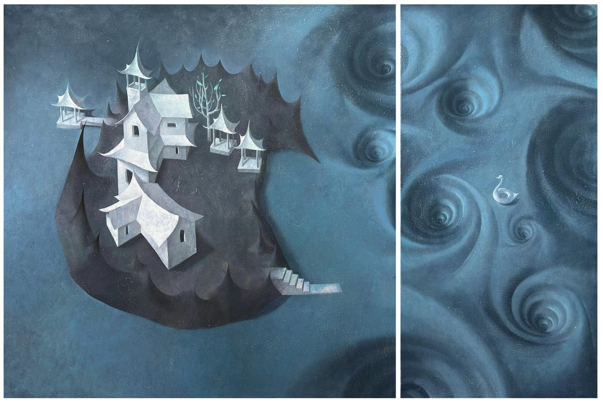 柯家俊 Ke Jiajun, 即将抵达未知岛屿 Arriving on the Unknown lsland, 2024