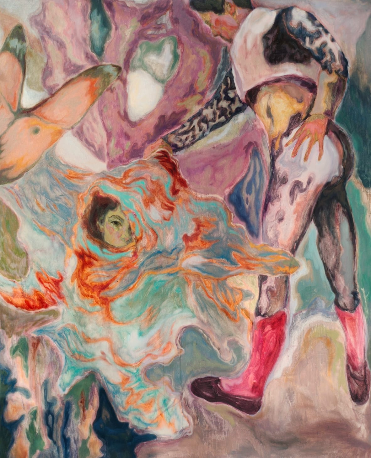 李佳琦 Li Jiaqi, 斗蝶 Fighting Butterfly, 2023