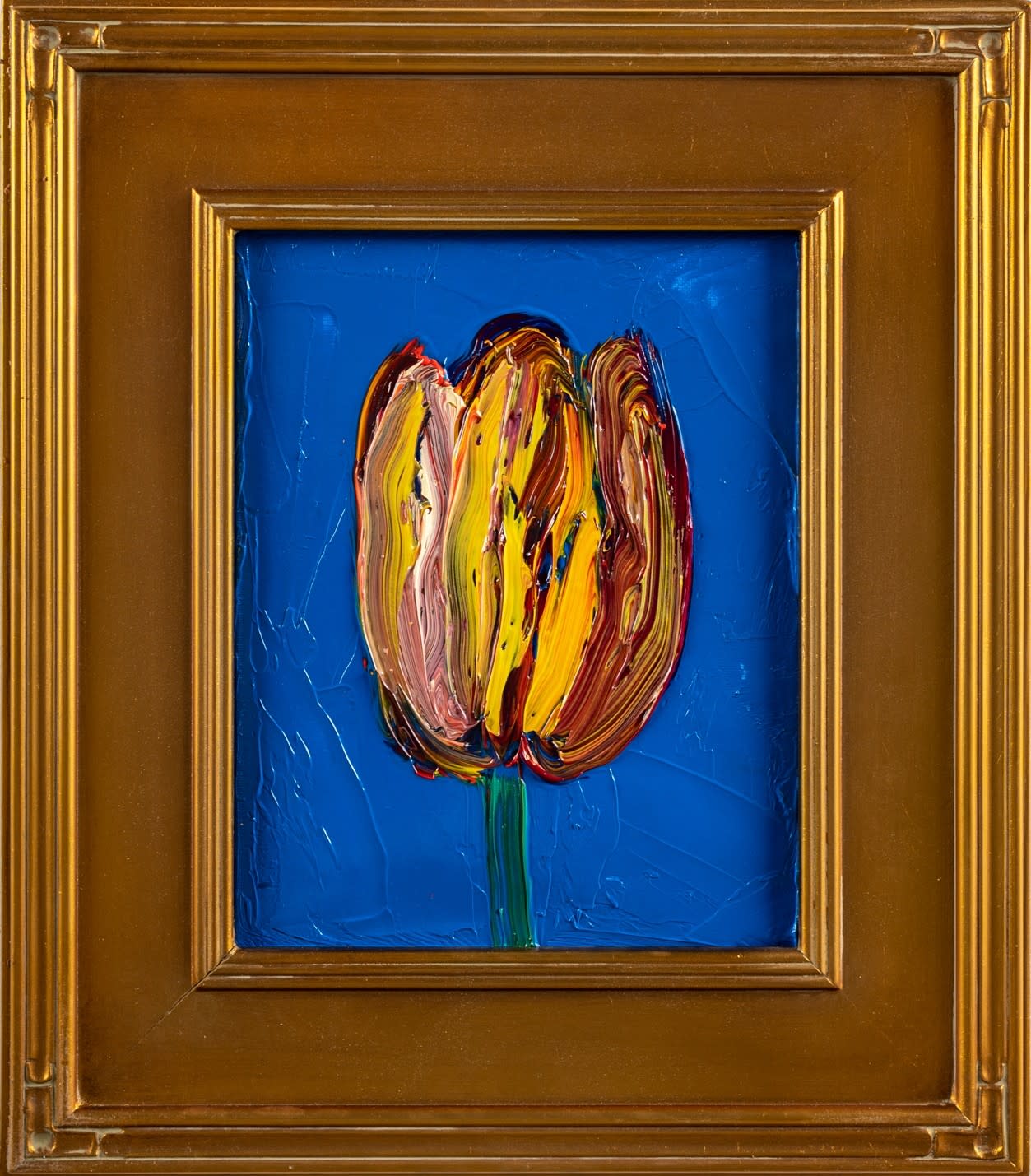 Hunt Slonem, "Tulip Leon", 2023