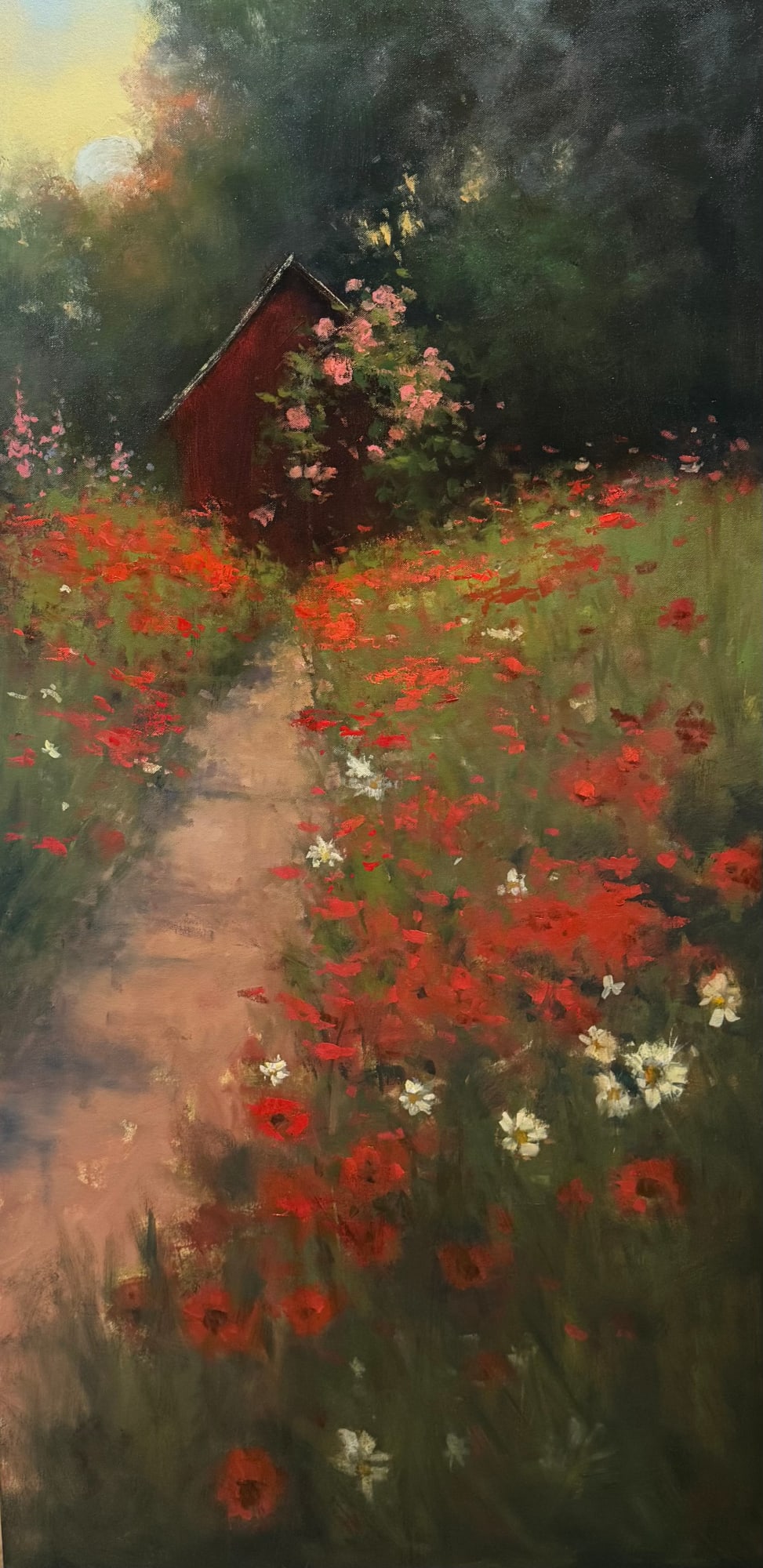 Romona Youngquist, "Vibrant Path", 2025