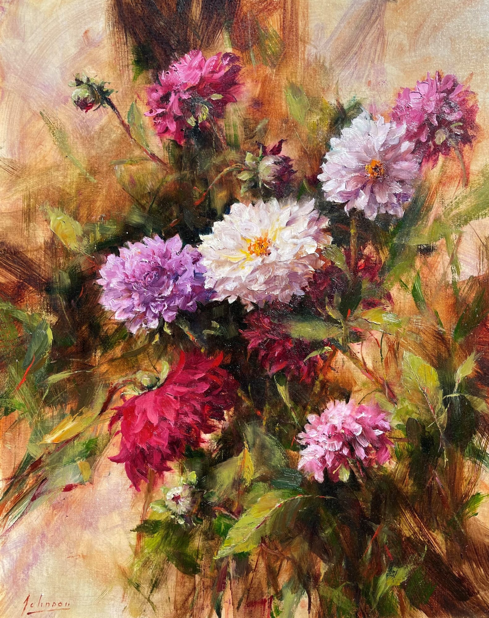 Robert Johnson, "Maryanne's Dahlias"