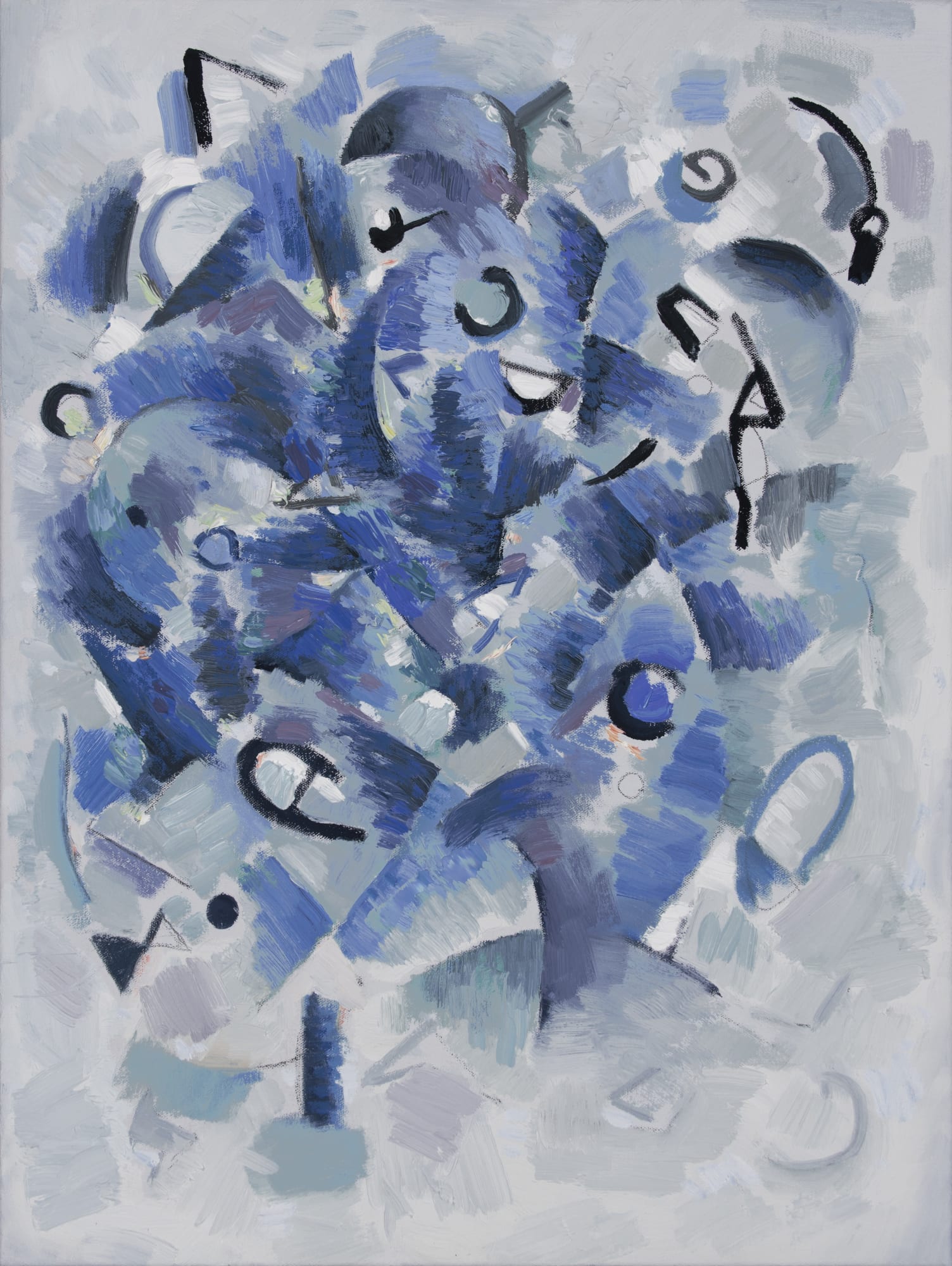 David Michael Slonim, "Blue Derivative", 2025