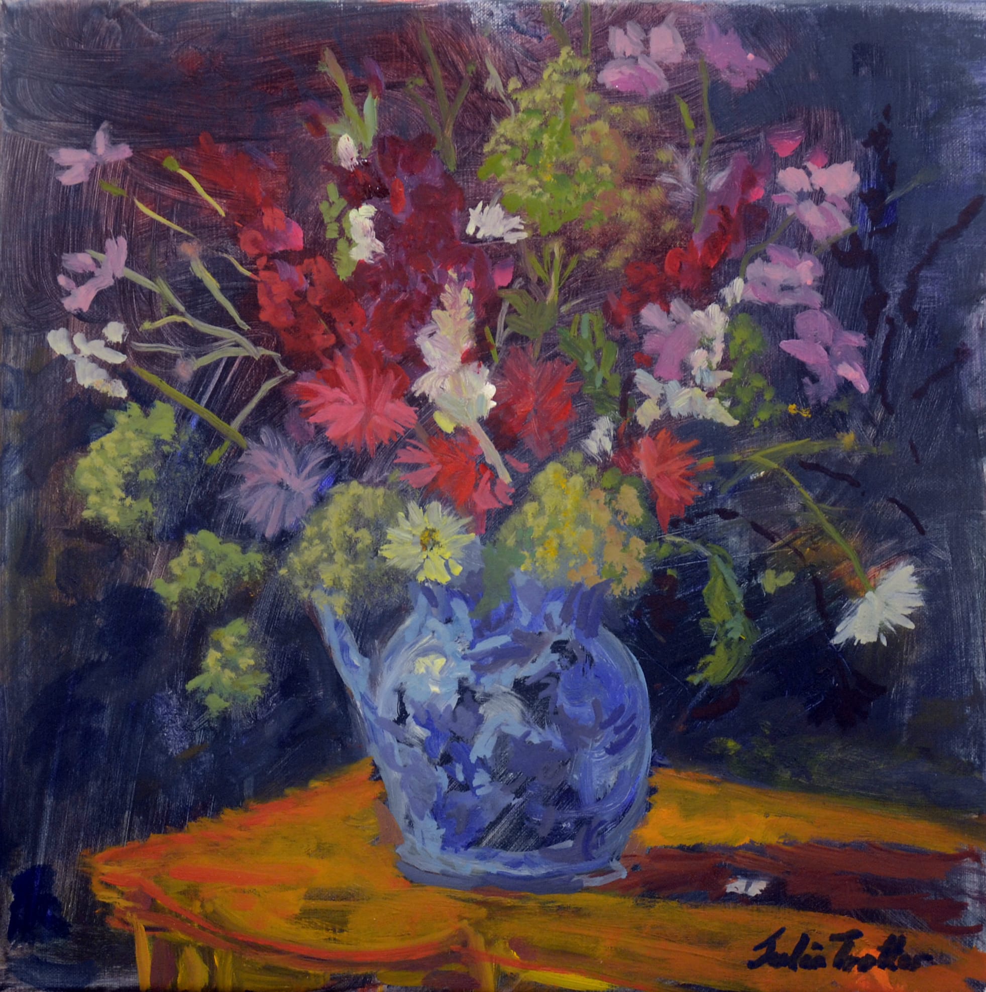 Julia Trotter, Flowers in the Blue Jug