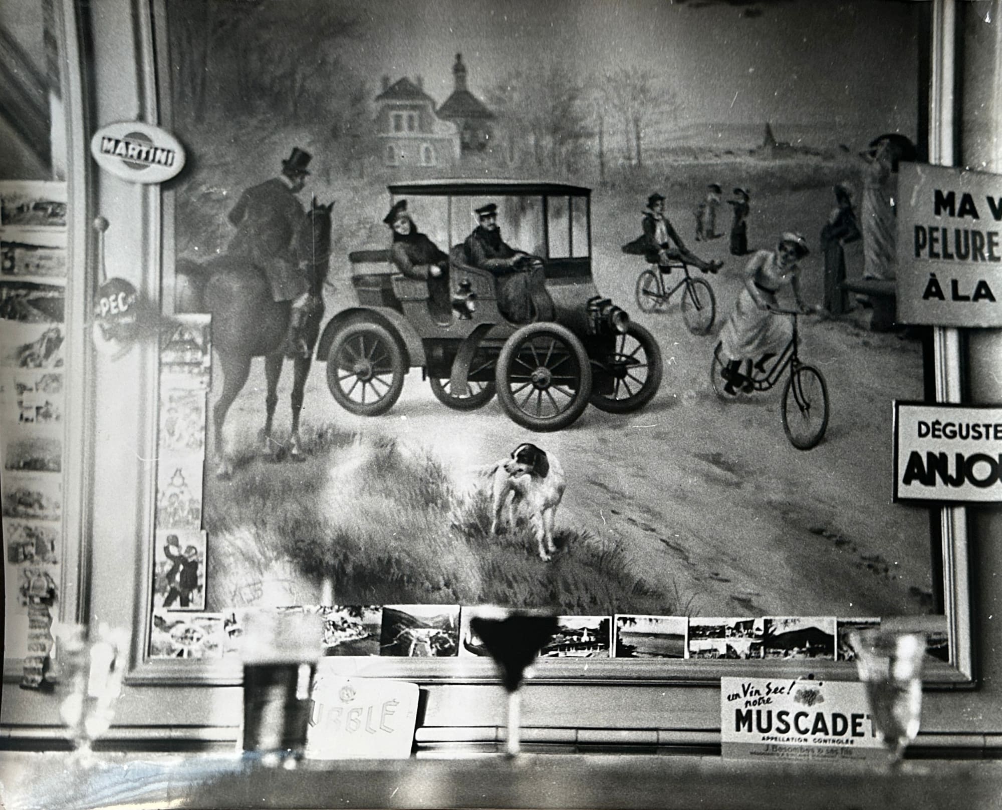 John Deakin, Cafe-bar, Paris