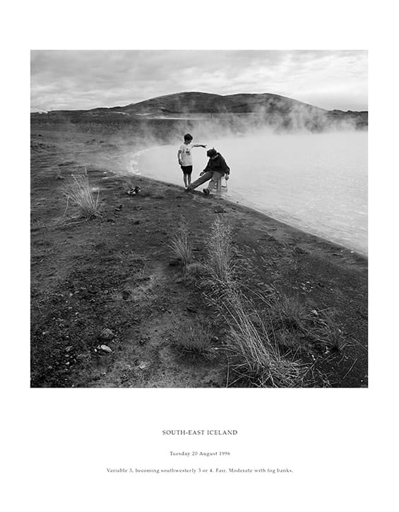 Mark Power, SOUTH-EAST ICELAND Friday 20 August 1996 from "The Shipping Forecast", 2013