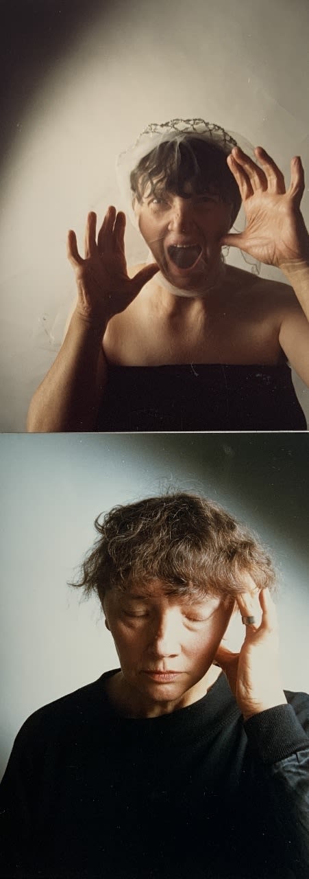 Jo Spence, Photo therapy: The Bride (from a phototherapy session on powerlessness) 2, 1984