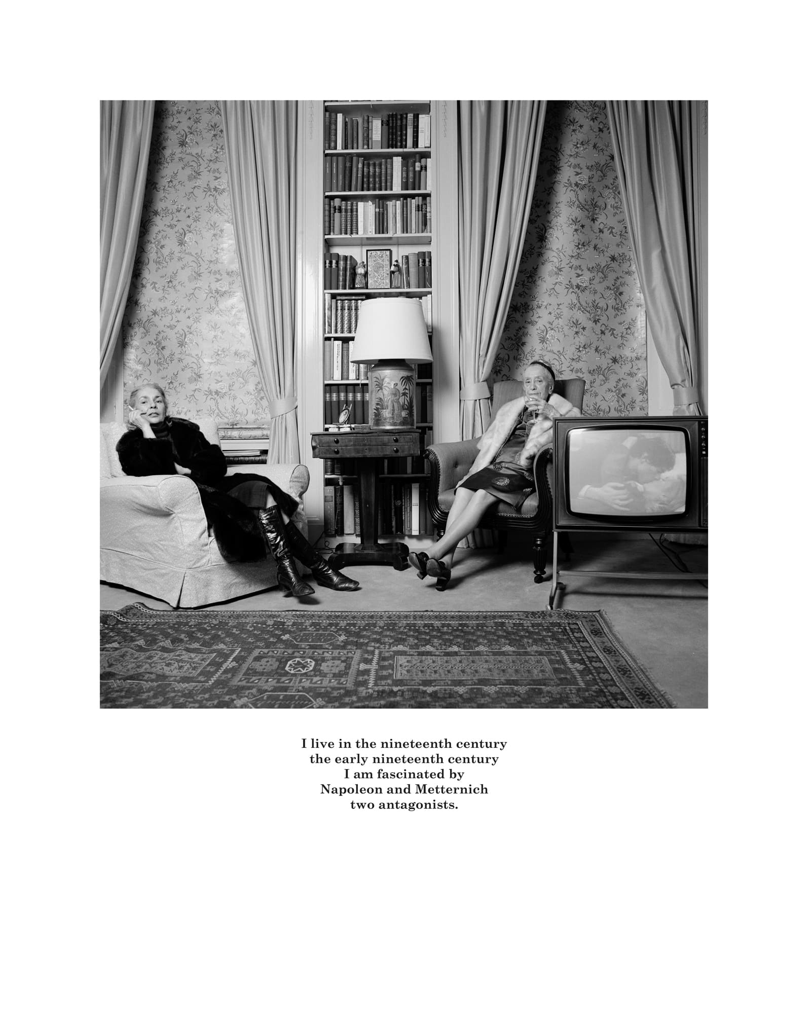 Karen Knorr, Belgravia (I live in the nineteenth century), 1979