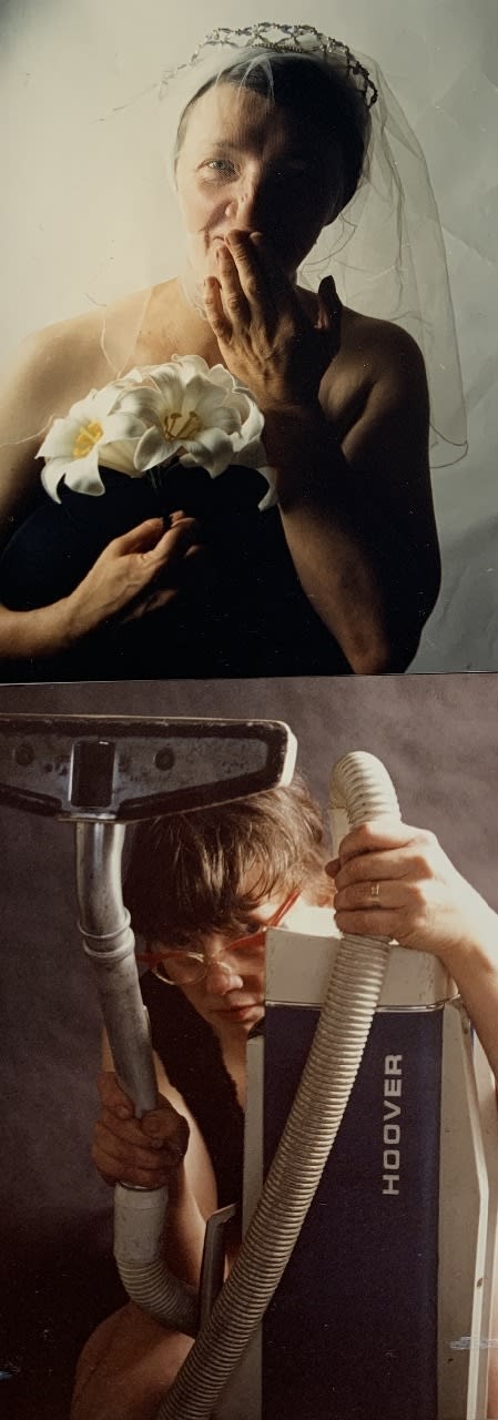 Jo Spence, Photo therapy: The Bride (from a phototherapy session on powerlessness) 3, 1984