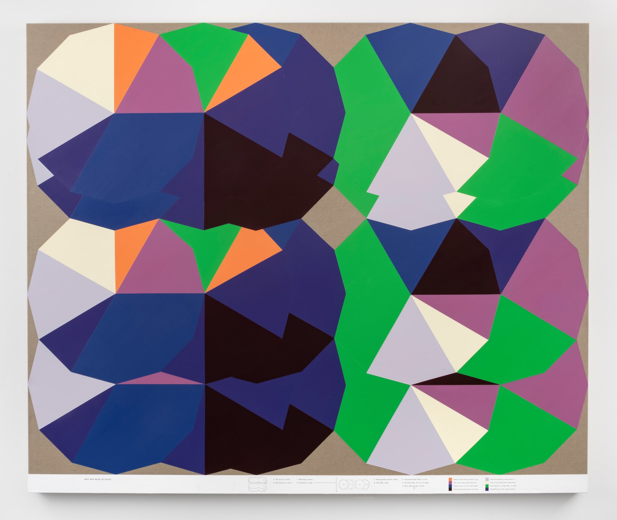 Andrew Kuo, Way Way Back (9/14/23), 2023