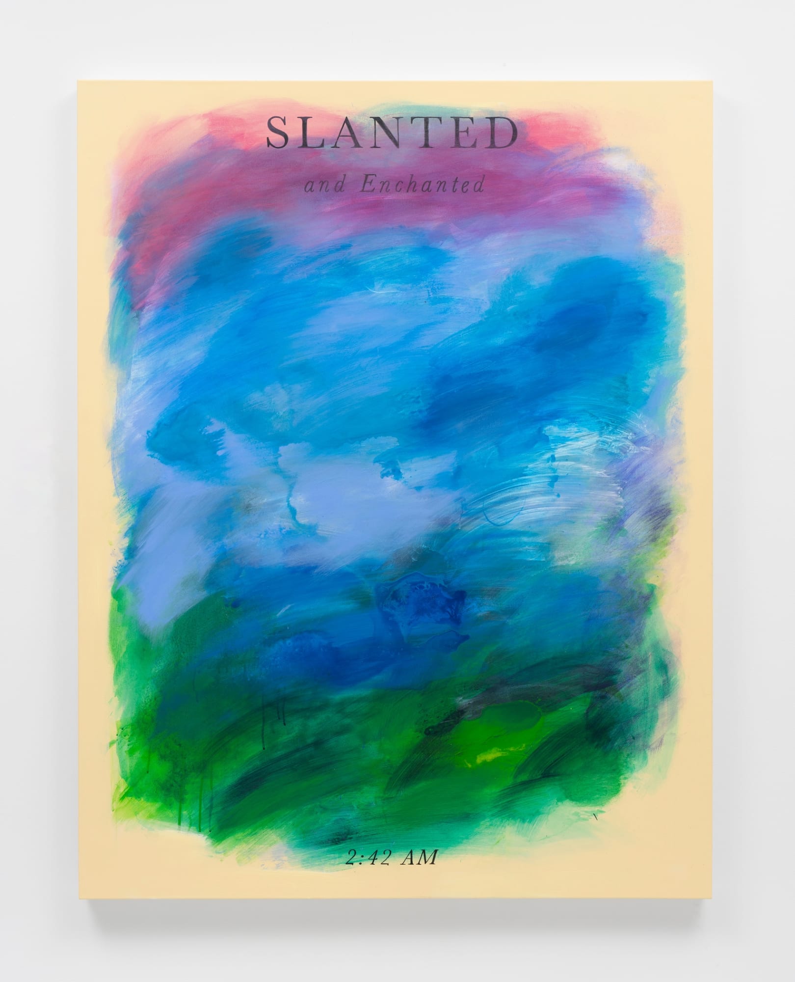 Andrew Kuo, Slanted and Enchanted, 2023