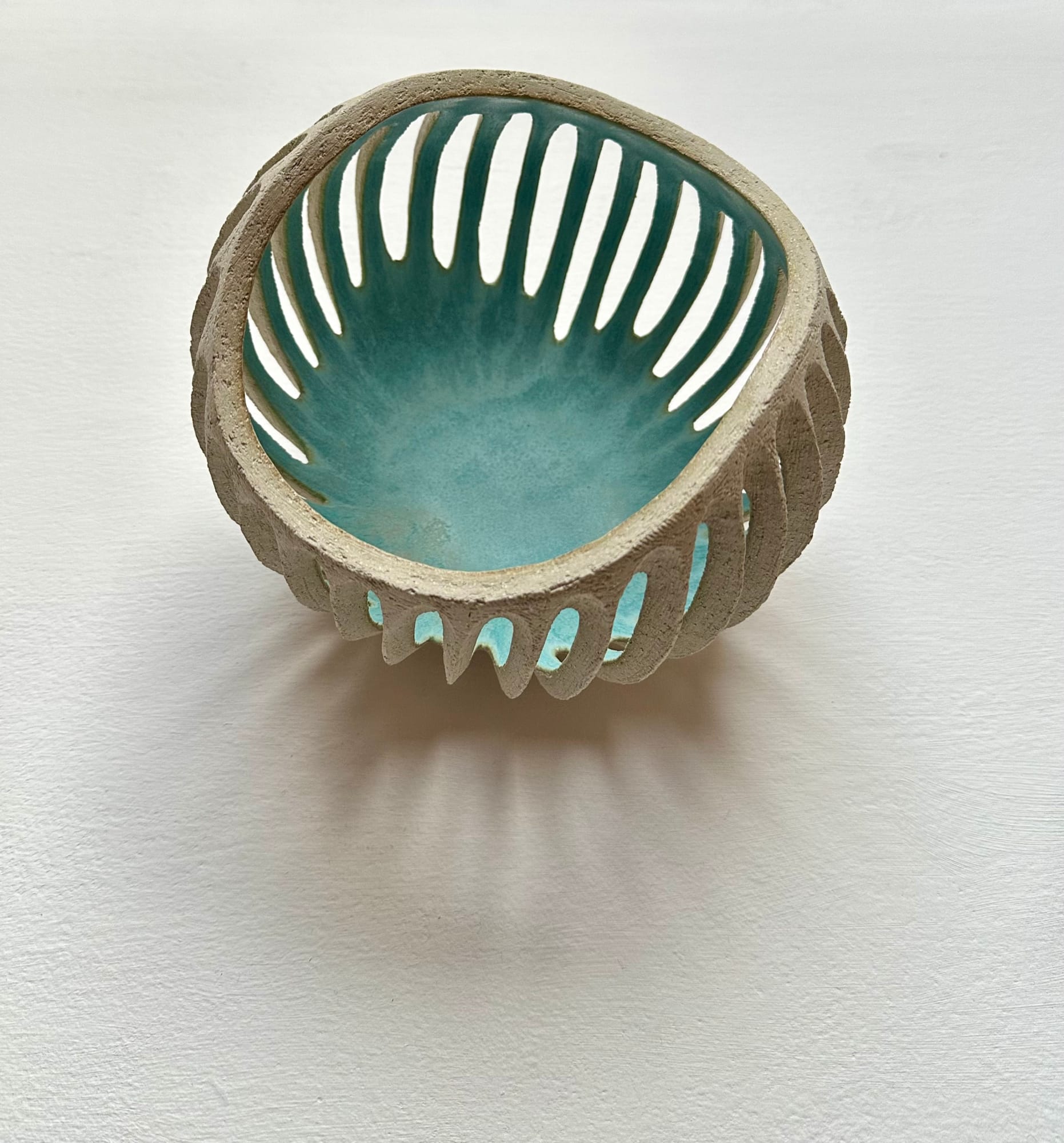 Michele Bianco, Lairig Vessel - Cirrus Blue, 2022