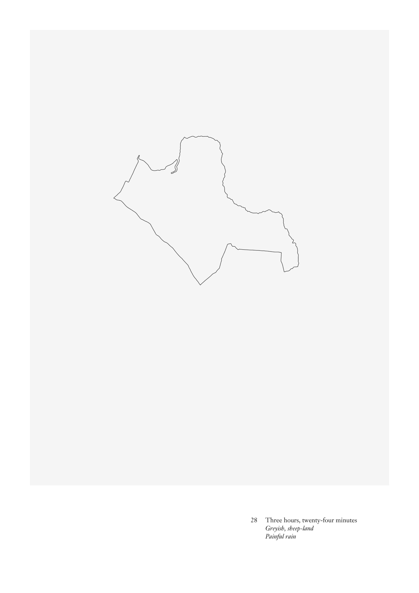 Frances Scott, Walk 28, Greyish, Sheep-Land