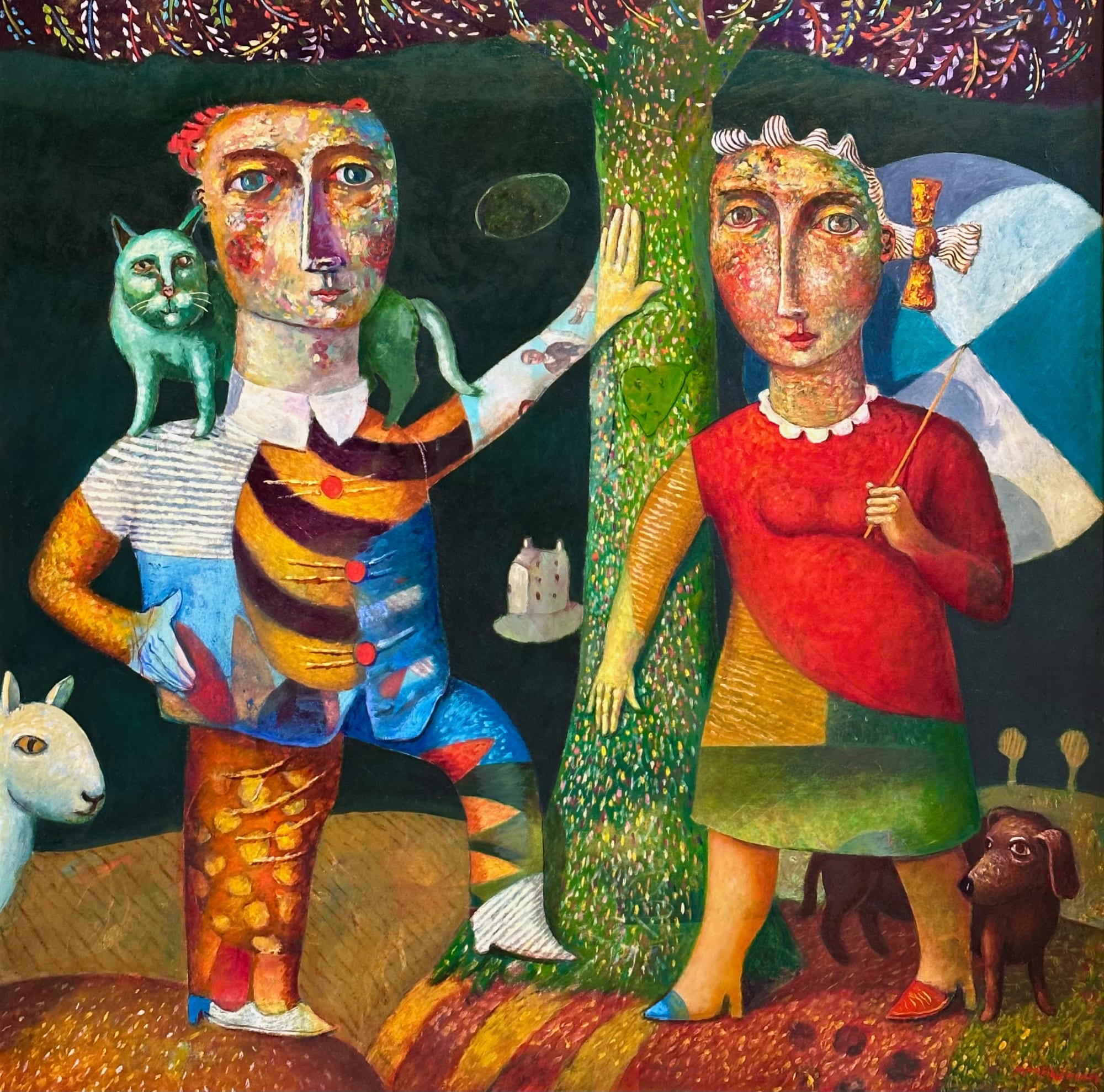 Neil MacPherson RSA RGI RSW, The Long Beautiful Road