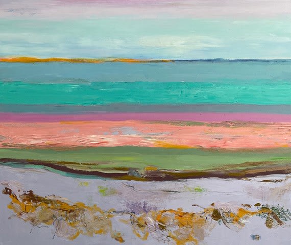 Teresa Pemberton, Walk Along the Shore, 2024