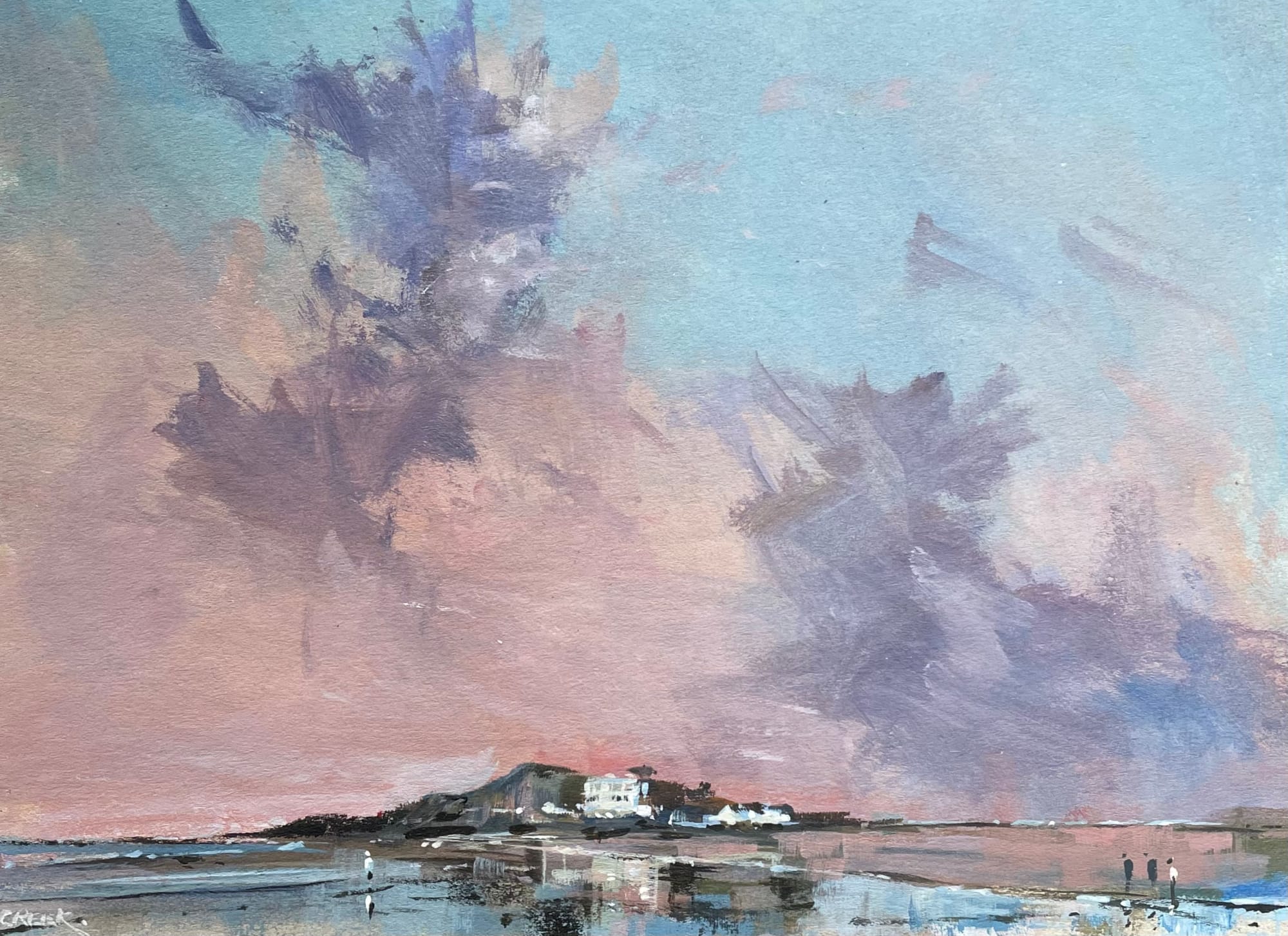 Phil Creek, Burgh Island, Study 2