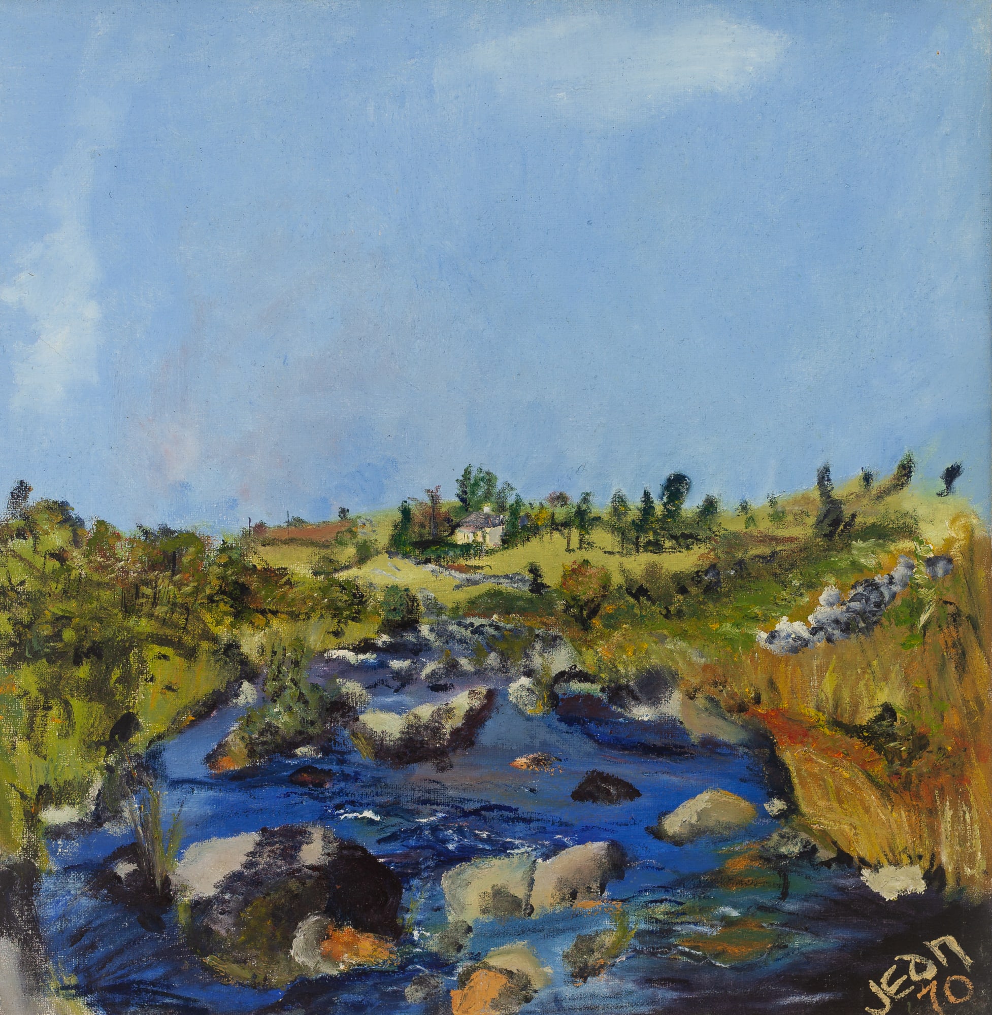 JEAN JONES, Yellands from the Plym - Upriver, 1970