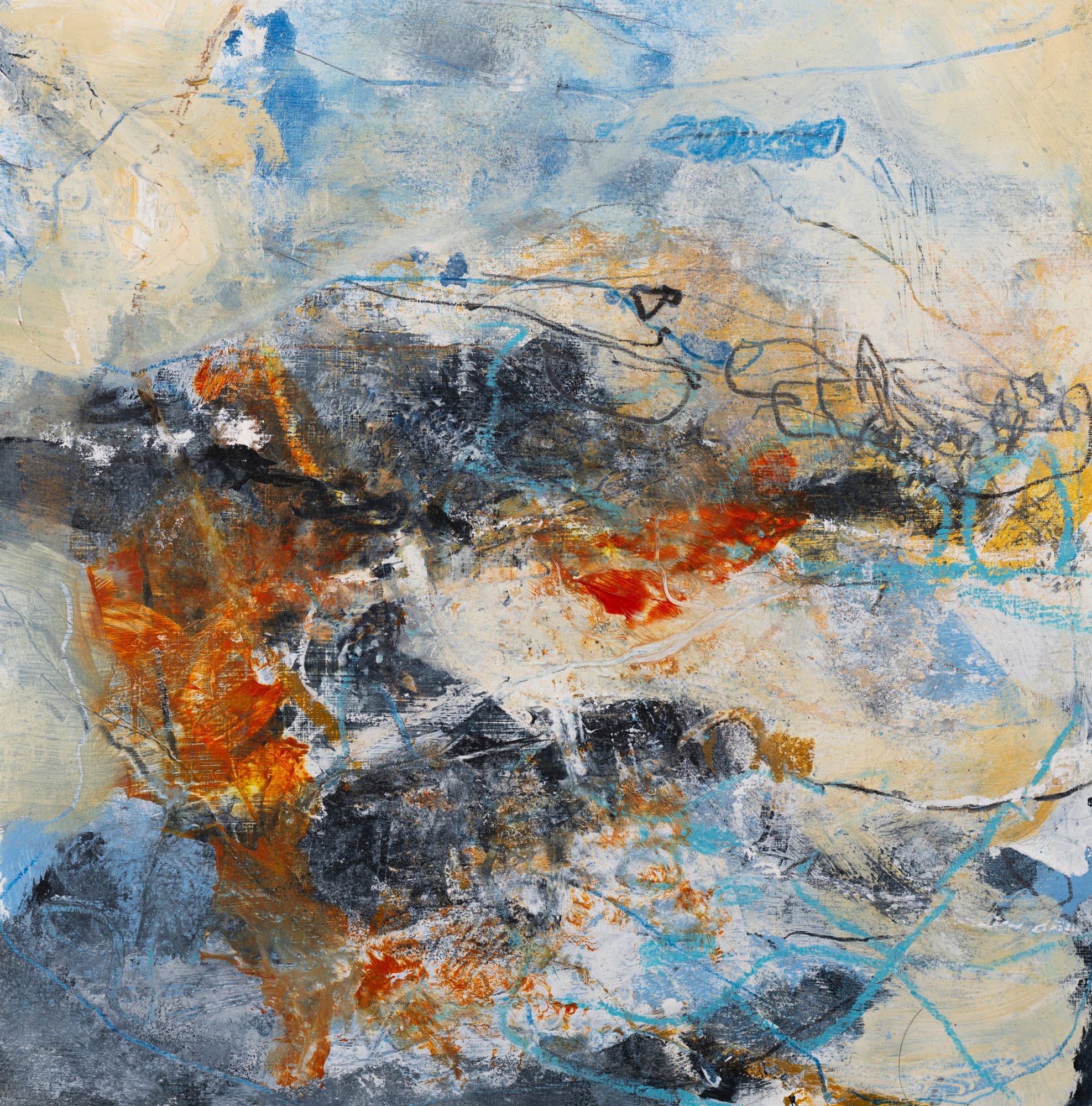 Kate Barker, Waves on the Shore , 2025