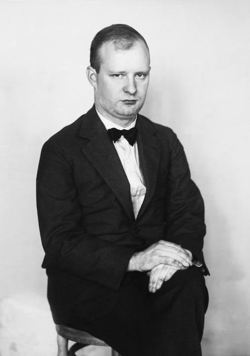 August Sander, The Composer [Paul Hindemith], c. 1925