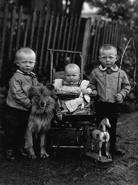 August Sander, Farm Children, c. 1913