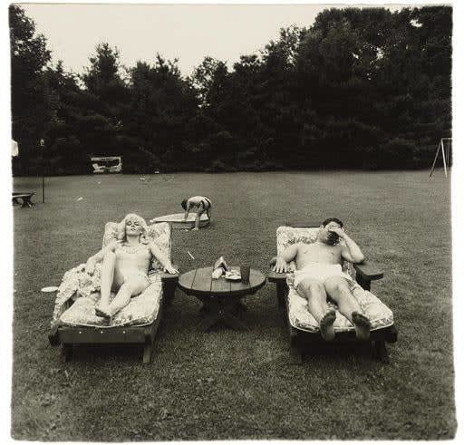 Diane Arbus, A Family on their lawn one Sunday in Westchester, NY, 1968