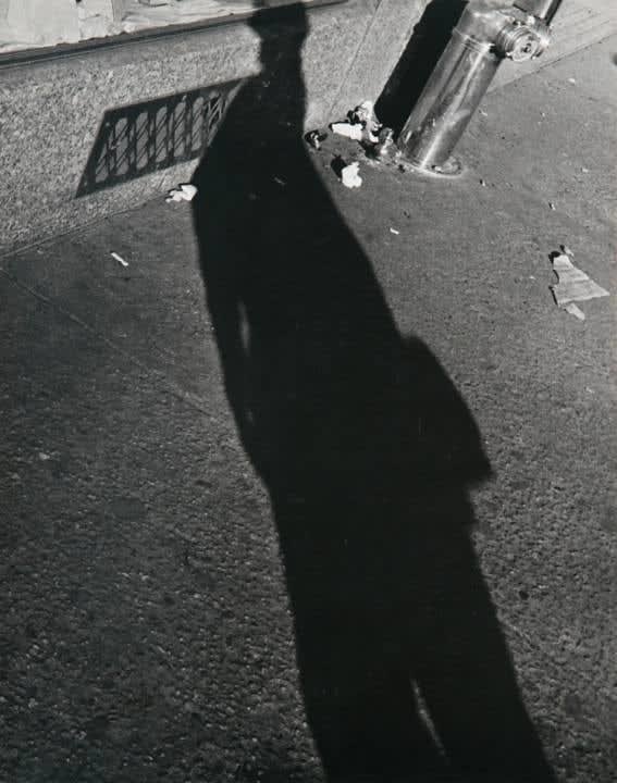 Lisette Model, Shadows, 1940-41, printed c. 1960s
