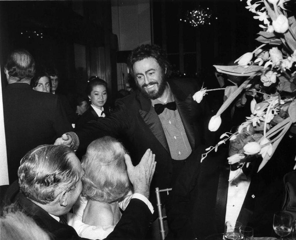 Bill Cunningham, Pavarotti, Metropolitan Opera, November 12, 1987