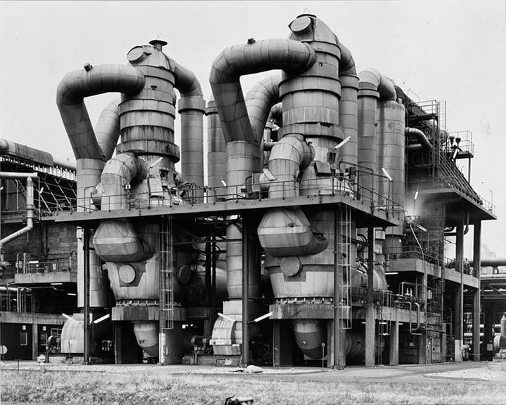 Bernd and Hilla Becher, Plant for Styrofoam Production, Wesseling near Cologne, Germany, 1997
