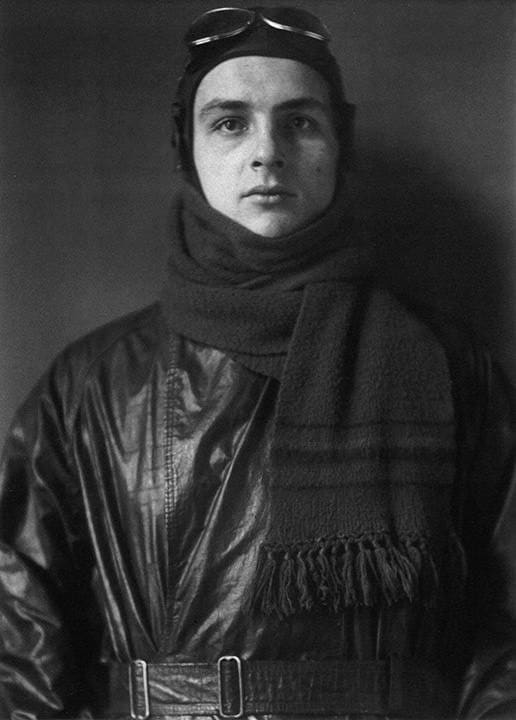 August Sander, Aviator, 1920