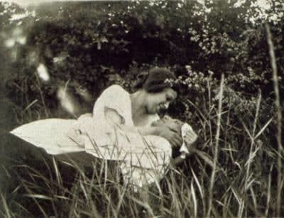André Kertész, Self-Portrait with Elizabeth Salmon, June 7, 1921