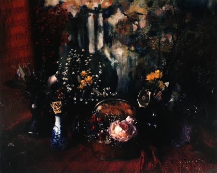 Marie Cosindas, Floral with Marie Cosindas Painting, Boston, 1965