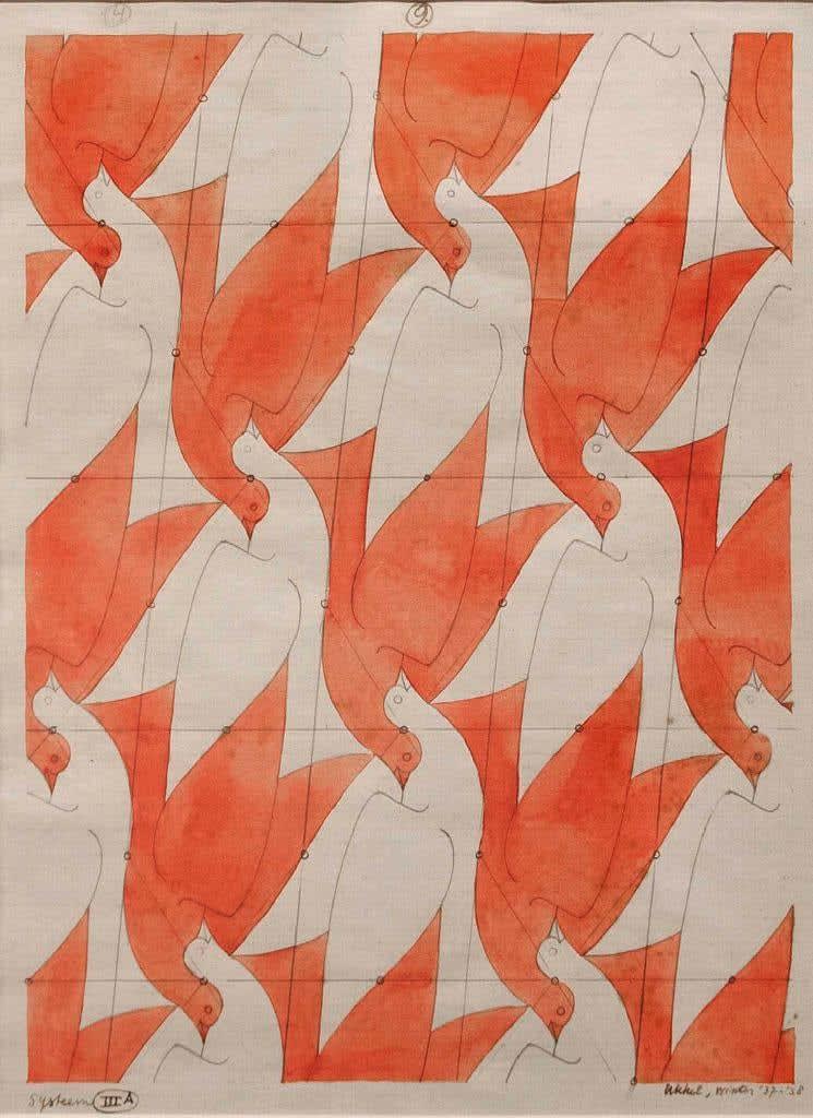 M.C. Escher, System III A, Winter 1937-1938